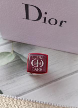 Помада для губ с цветочным маслом christian dior rouge dior ultra care3 фото