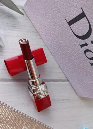 Помада для губ з квітковою олією christian dior rouge dior ultra care1 фото