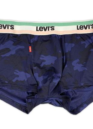 Мужские трусы levis высокого качества, гладкая поверхность, камуфляжная расцветка, цвет фиолетовый