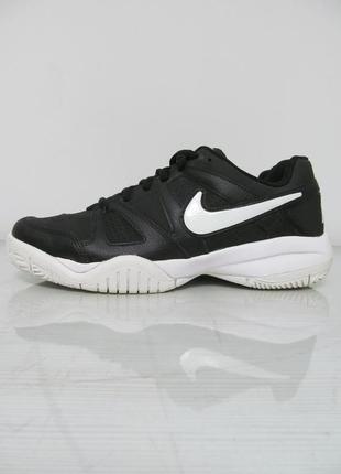 Кожаные кроссовки nike city court 7 gs black1 фото