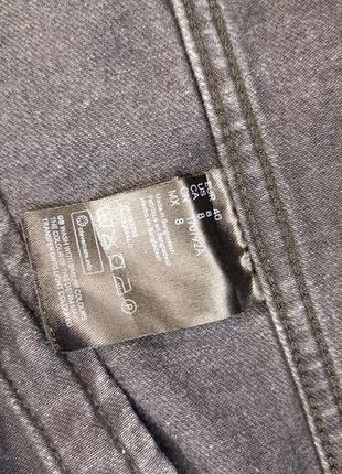 Куртка джинсова жіноча подовжена h&m8 фото