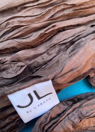 Палантин шелковый , жатый бренд:fraas