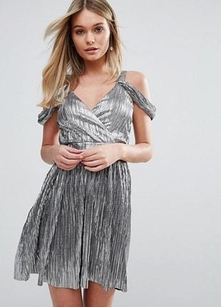 Платье металлик oh my love london