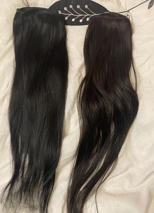 Волосы натуральные трессы