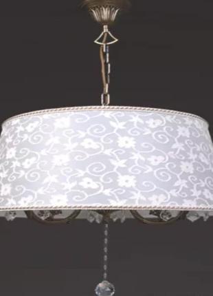 Люстра подвесная tinko 11902br/1p-3 античная бронза