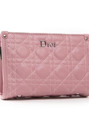 Женская сумочка - клатч на цепочке fashion 01-06 7116 pink