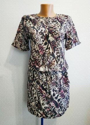 Брендова  сукня- туника 100% шовк