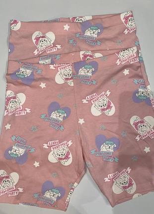 Новая пижамные шорты с собачками