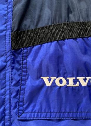 Мужская винтажная куртка ветровка с карманами volvo6 фото