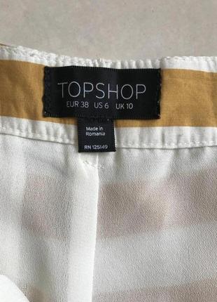 Шорты стильные модные дорогой бренд topshop размер s-m9 фото