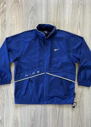 Чоловіча спортивна вінтажна вітровка дощовик на мембрані nike vintage1 фото