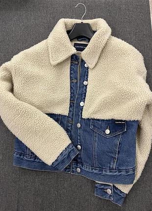 Sherpa jacket calvin klein