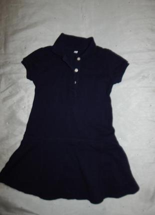 Плаття на дівчинку 4-5 років 110см в стилі polo