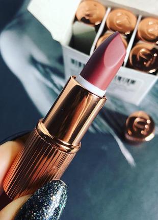 Міні губна помада charlotte tilbury matte revolution pillow talk medium, 1.1g