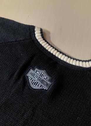 Винтажный свитер harley davidson