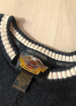 Винтажный свитер harley davidson