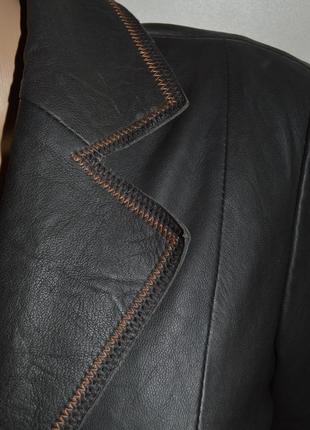 Куртка кожаная лайковая. per voi.италия.5 фото