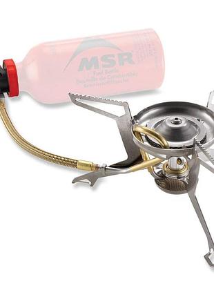 Туристическая жидкотопливная горелка msr whisperlite international с ветрозащитой