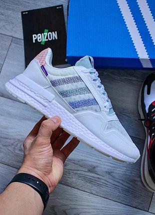 Кроссовки adidas zx 500 white