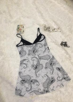 Туника черно-белая atmosphere