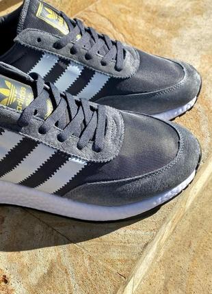 Мужские кроссовки adidas iniki grey / smb3 фото