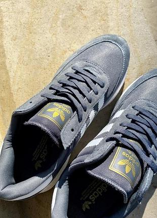 Мужские кроссовки adidas iniki grey / smb4 фото