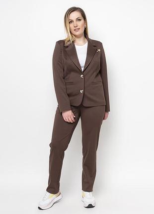 Костюм muar вікторі 58 коричневий 0354