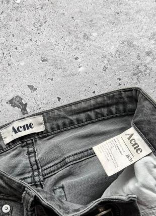 Acne women’s gray denim jeans жіночі джинси8 фото