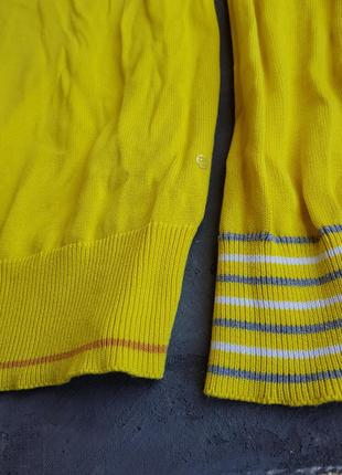 Fila желтая мужская кофта джемпер3 фото