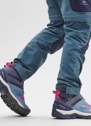 Детские ботинки crossrock mid, водонепроницаемые – синие - eu33 ua325 фото