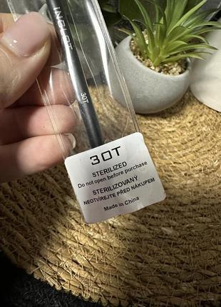 Косточка для подводки кисть для приводки inglot 30t инглот