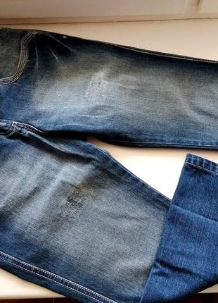 36р. джинсові бриджі зі стразами, вишивкою та паєтками pinko5 фото