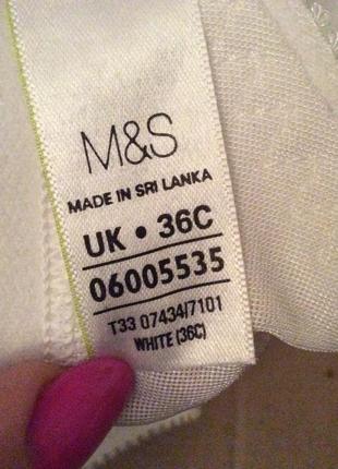 Бюстик без косточек m&s 36/c3 фото