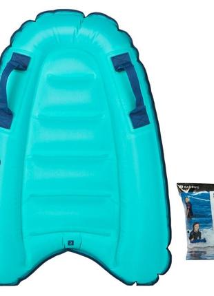 Бодиборд discovery для детей 4-8 лет (15-25 кг) надувной синий - xs