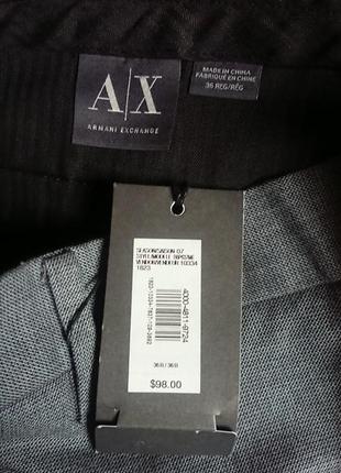 Брендові фірмові демісезонні літні котонові штани брюки armani exchange,оригінал,нові з бірками,розмір 36/32.
100% котон .8 фото