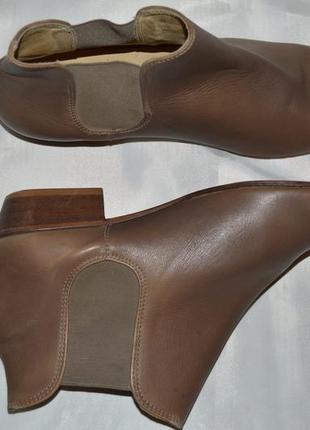 Ботильоны ботинки кожа kiomi размер 41 42, ботінки черевики