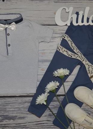 12 - 18 місяців 86 см фірмова футболка, теніска-поло стильному хлопчику