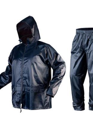 Костюм рабочий neo tools дождевик (куртка + штаны), размер l, плотность 170 г / м2 (81-800-l)