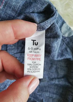Платье под джинс 3