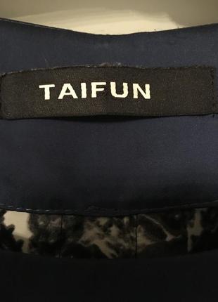 Актуальная базовая блузка туника taifun 16 р.3 фото