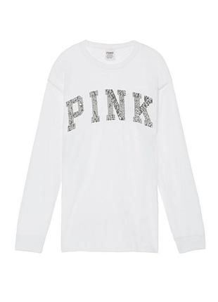 Лонгслив pink victoria’s secret