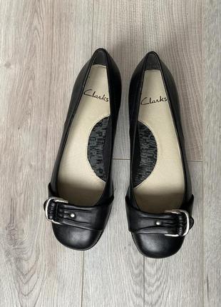 Балетки шкіра clarks