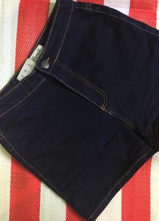 Шикарні джинсові шорти із завищеною талією denim co3 фото