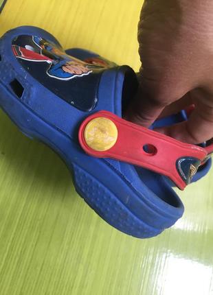 Яркие кроксы сабо crocs crocband c6-7 / 23-24р-р/оригинал