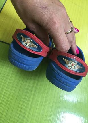 Яркие кроксы сабо crocs crocband c6-7 / 23-24р-р/оригинал