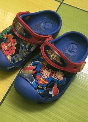 Яркие кроксы сабо crocs crocband c6-7 / 23-24р-р/оригинал