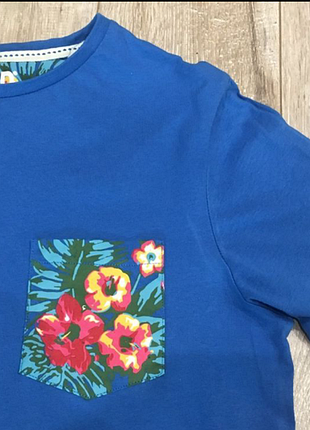 Чоловіча футболка fluid/s з квітковим принтом