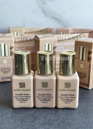 Стійкий тональний крем spf 10. estée lauder double wear stay-in-place.1 фото