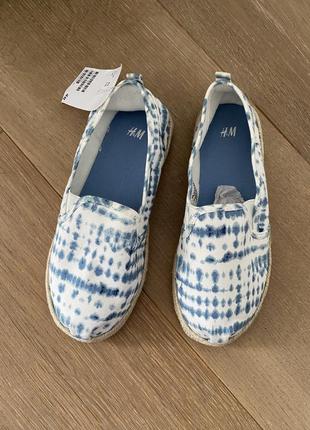 Слипоны мокасины h&m 34
