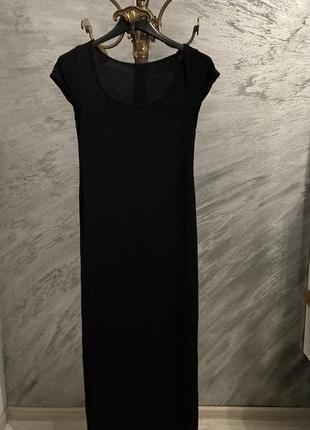 Ефектна красива довга зручна базова трикотажна сукня boohoo3 фото